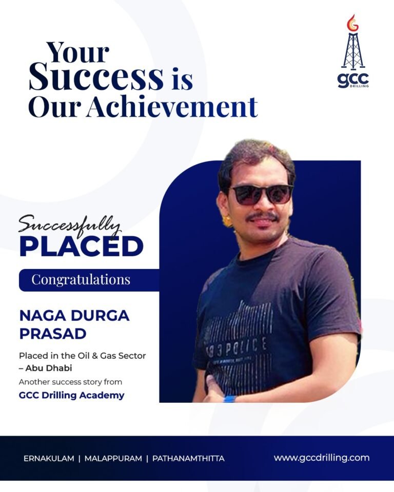 Successfully Placed Student – GCC Drilling Academy