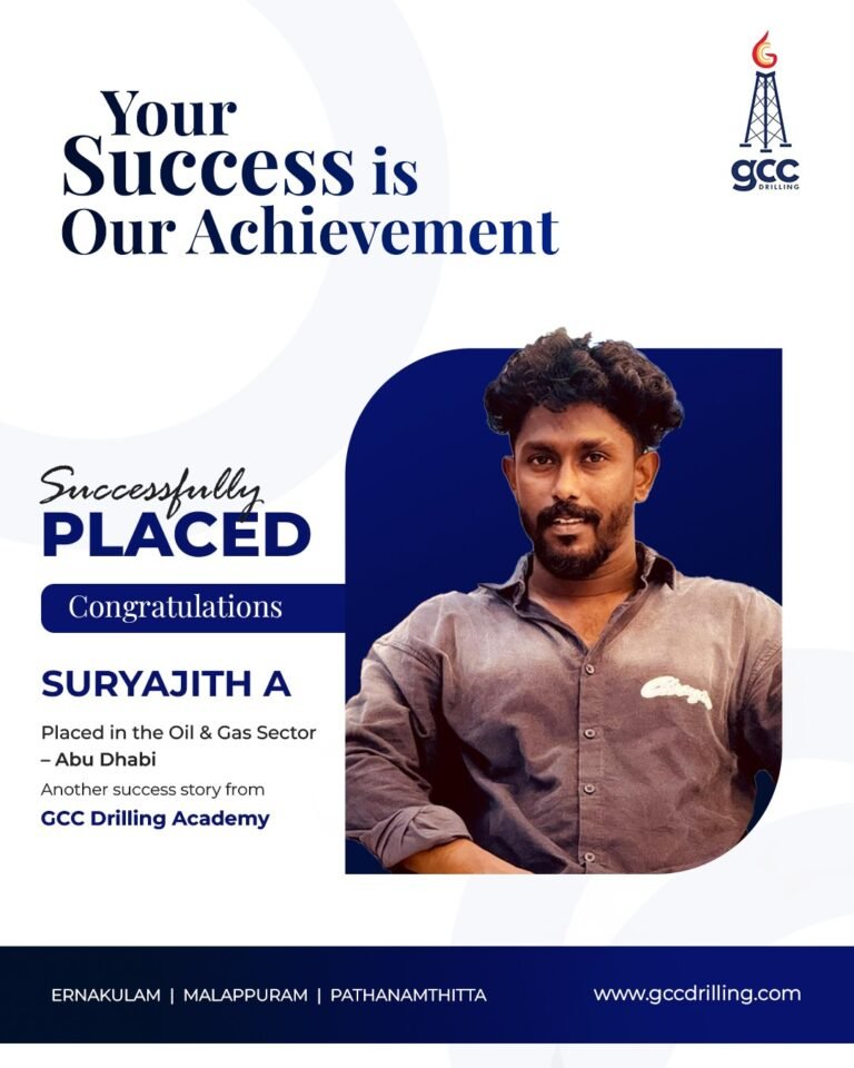 Successfully Placed Student – GCC Drilling Academy