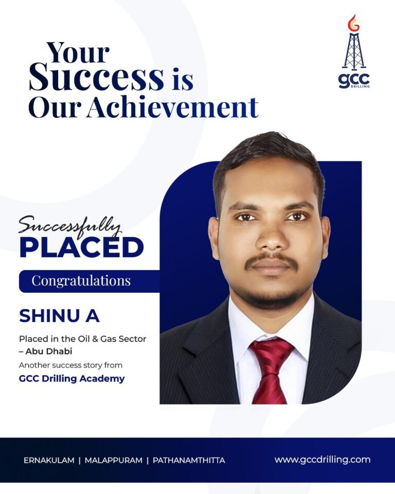 Successfully Placed Student – GCC Drilling Academy