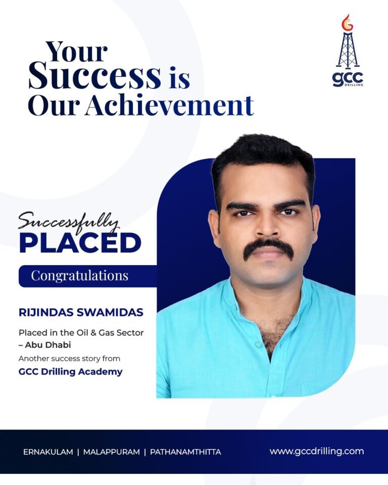 Successfully Placed Student – GCC Drilling Academy
