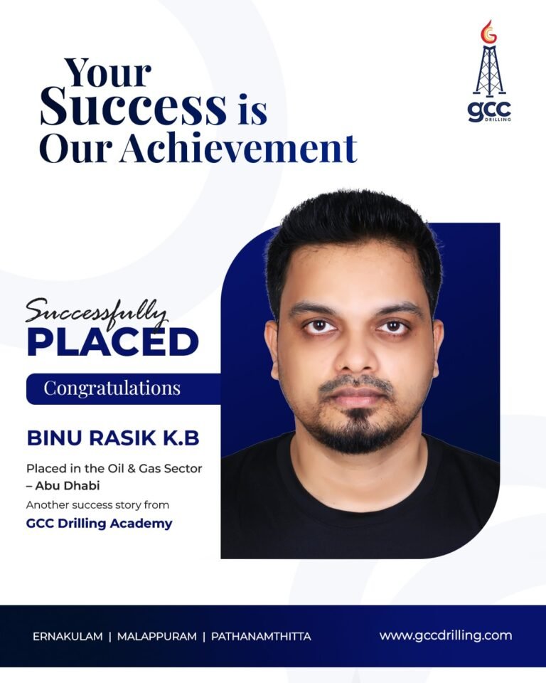 Successfully Placed Student – GCC Drilling Academy